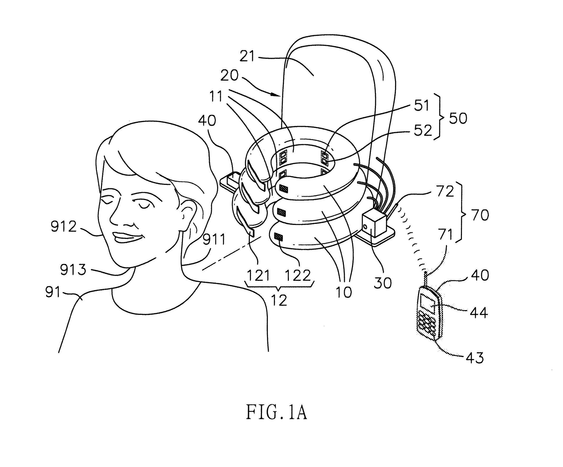 Inflation type cervical vertebrae rehabilitation device and method for using the same