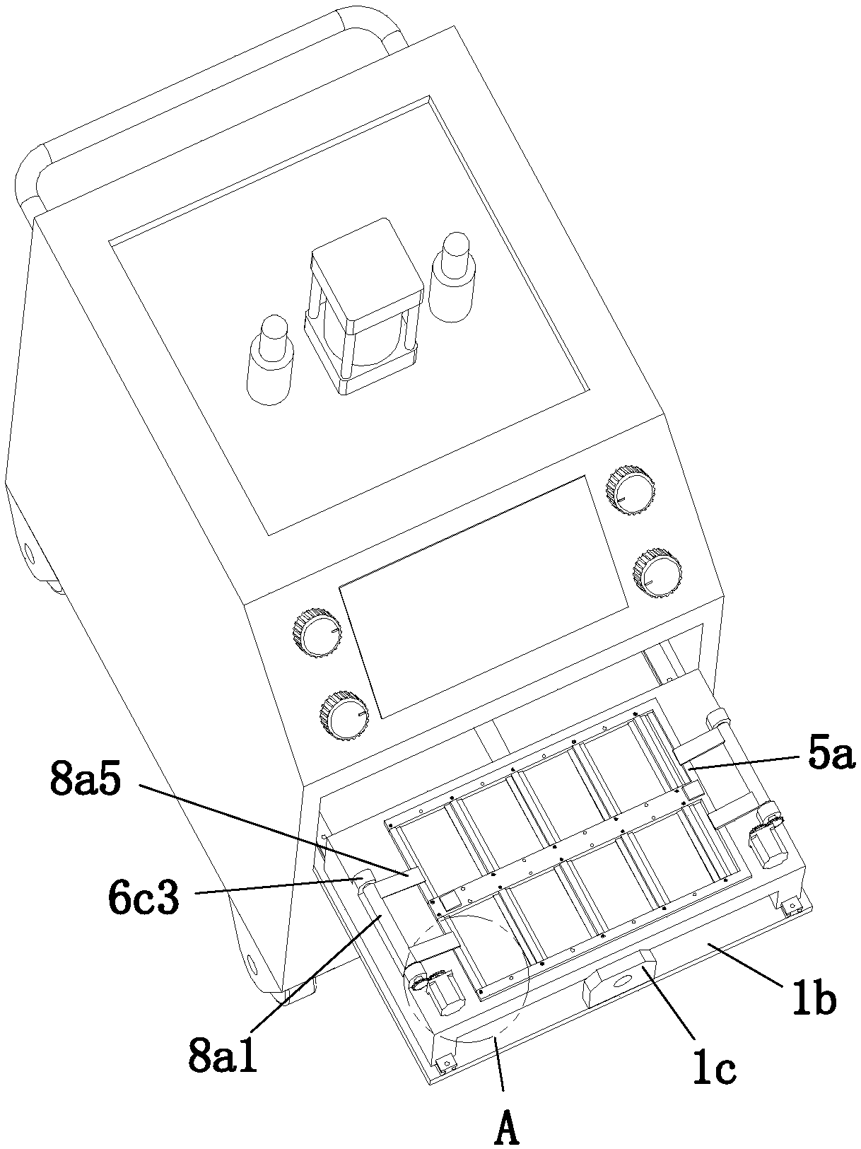 Device for testing circuit board of electronic equipment