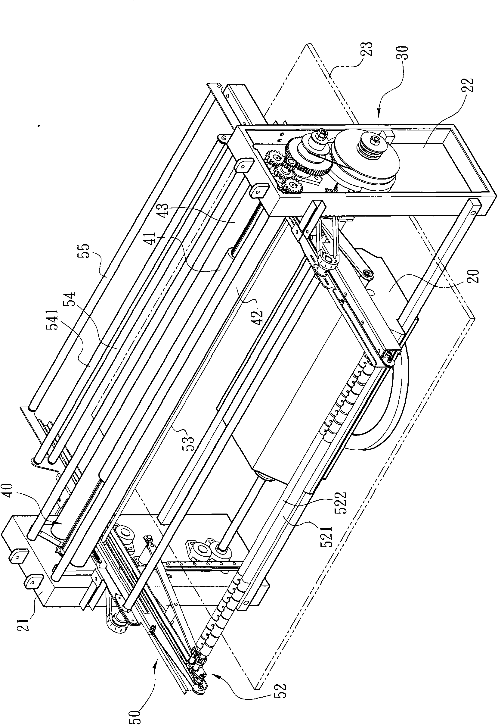 Method and mechanism for equivalently lowering and folding cloth woven by circular knitting machine according to cloth quantity