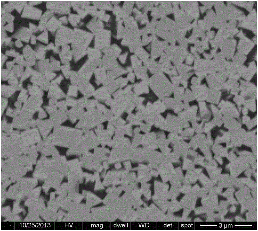 A kind of industrialized preparation method of wc-12co cemented carbide with ultrahigh bending strength