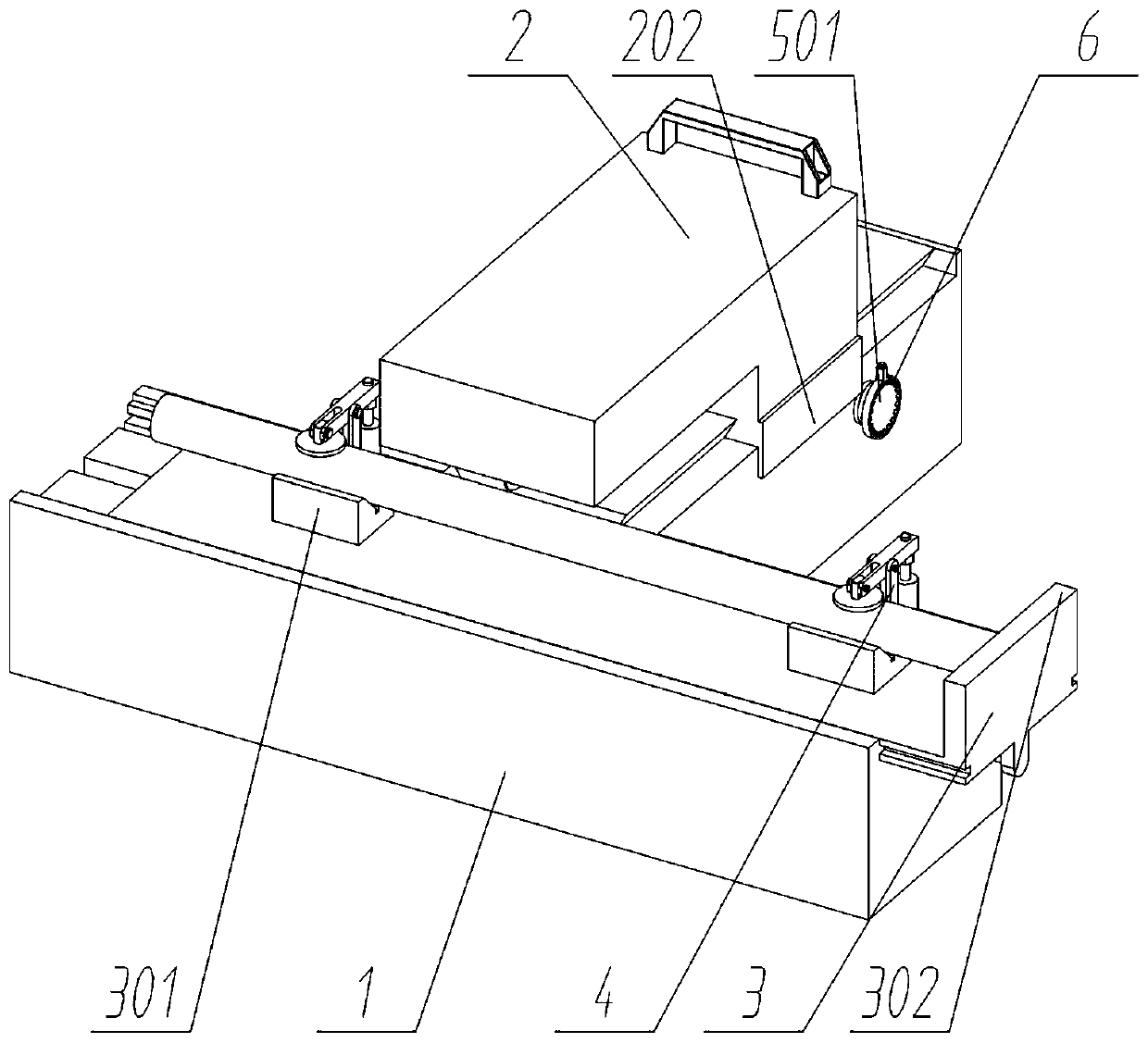 Bamboo rapid triangle hole opening device for bamboo chair processing