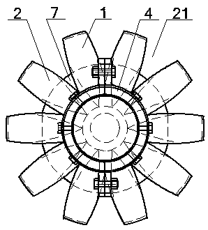 A large ball head size chrome plating device