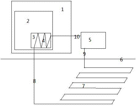 Design method of totally-closed earth energy exchanging bed system