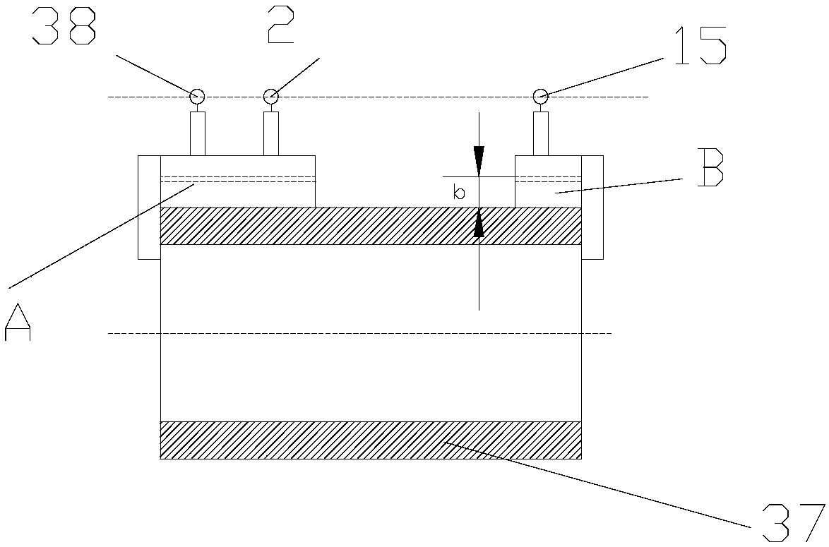 A kind of measuring device and measuring method for full length straightness of steel pipeline