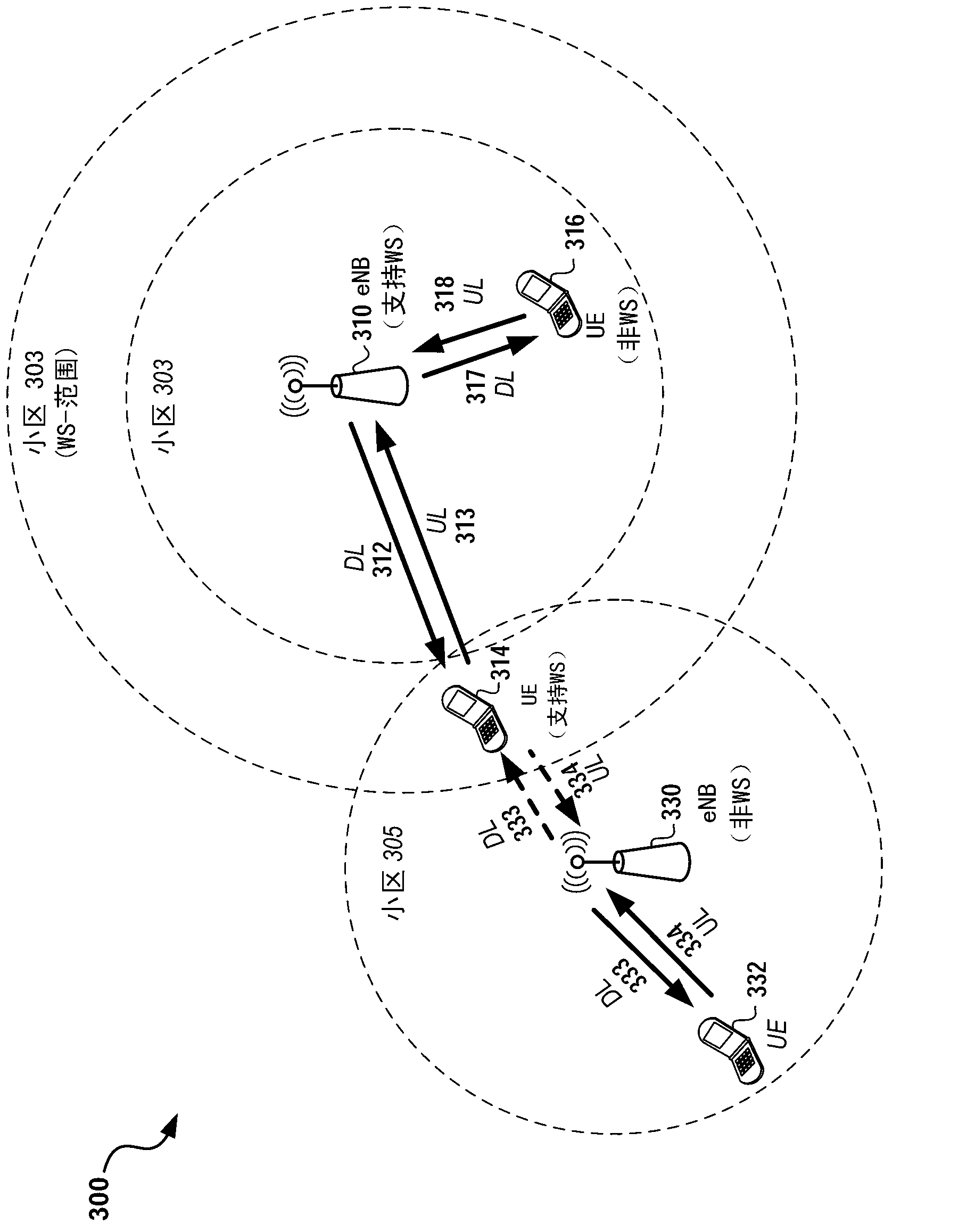 Method and apparatus for use of licensed spectrum for control channels in cognitive radio communications