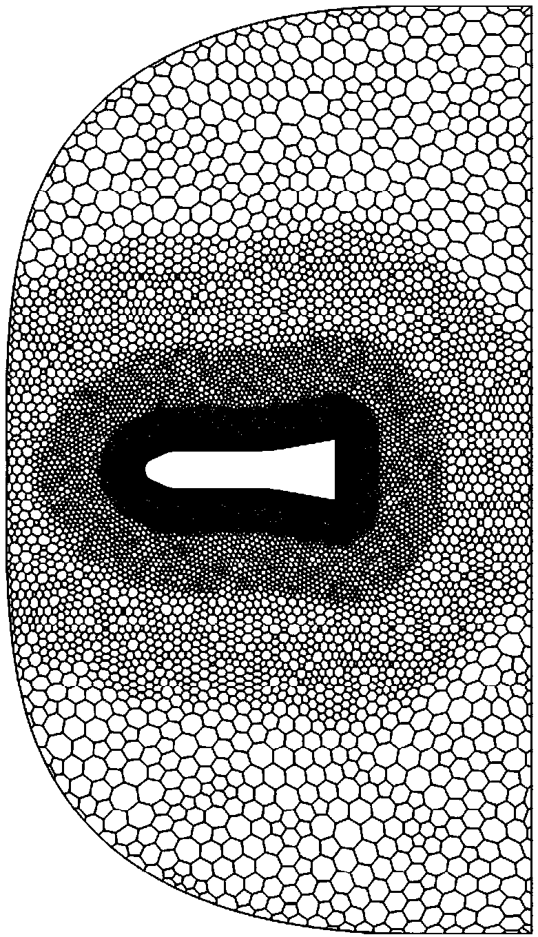 A method for determining outer boundary of computational domain for numerical solution of steady flow around aircraft