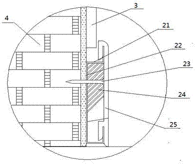 Soft decoration wall module and assembly method