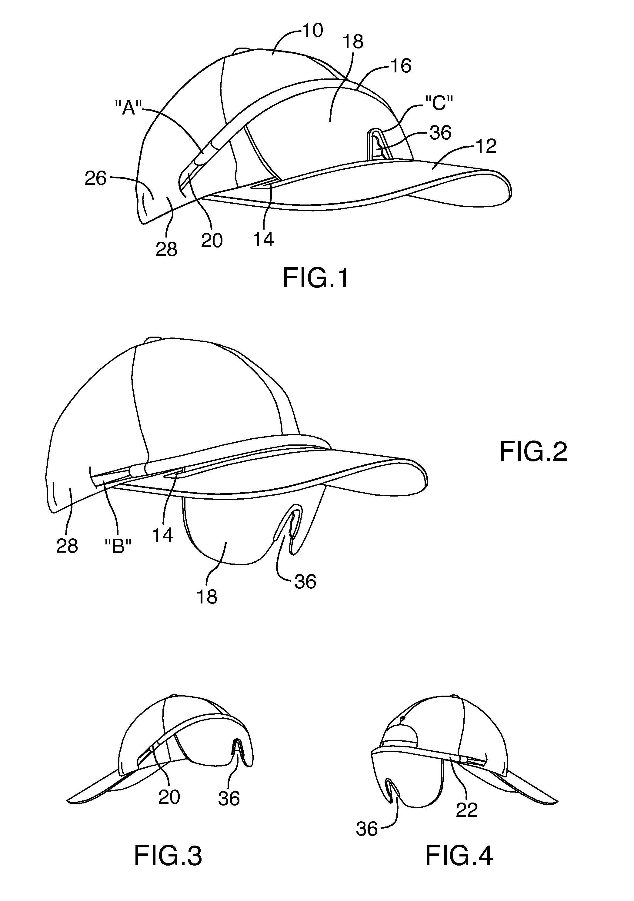 Combination hat and sunglasses/goggles