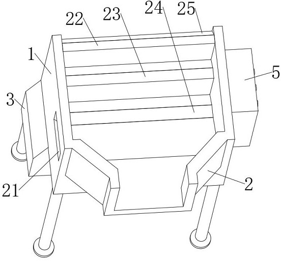A loading and unloading device for automatic deburring processing of minimally invasive surgical chuck parts