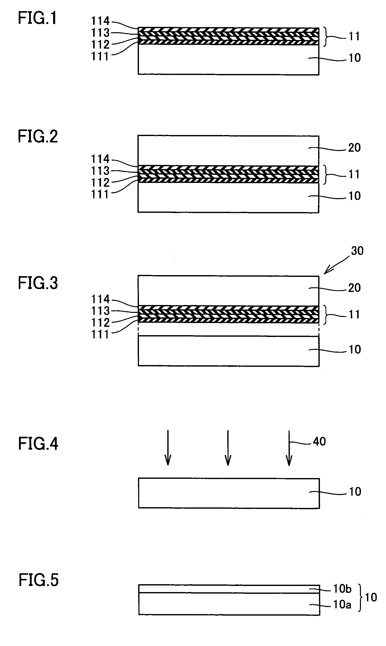 Method of recovering and reproducing substrates and method of producing semiconductor wafers