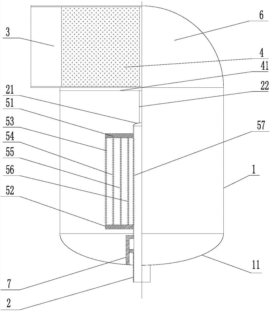 Silencer for nuclear power unit