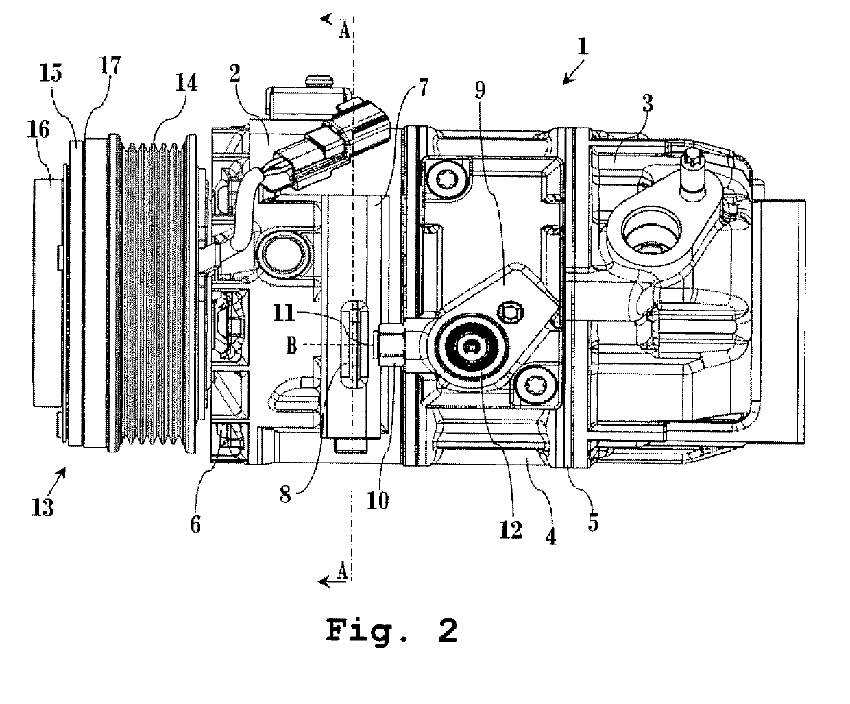 Compressor provided with safety relief valve assembly