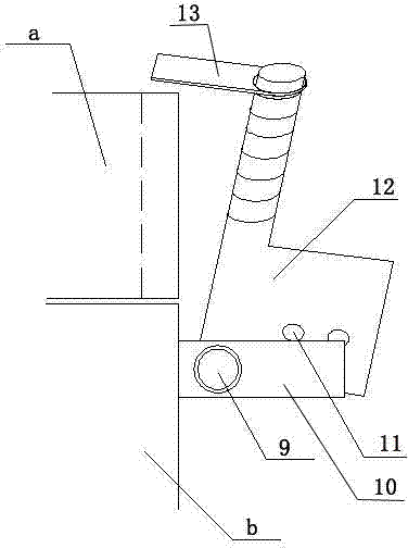 A kind of sand-saving sand box for manufacturing high-strength sand mold