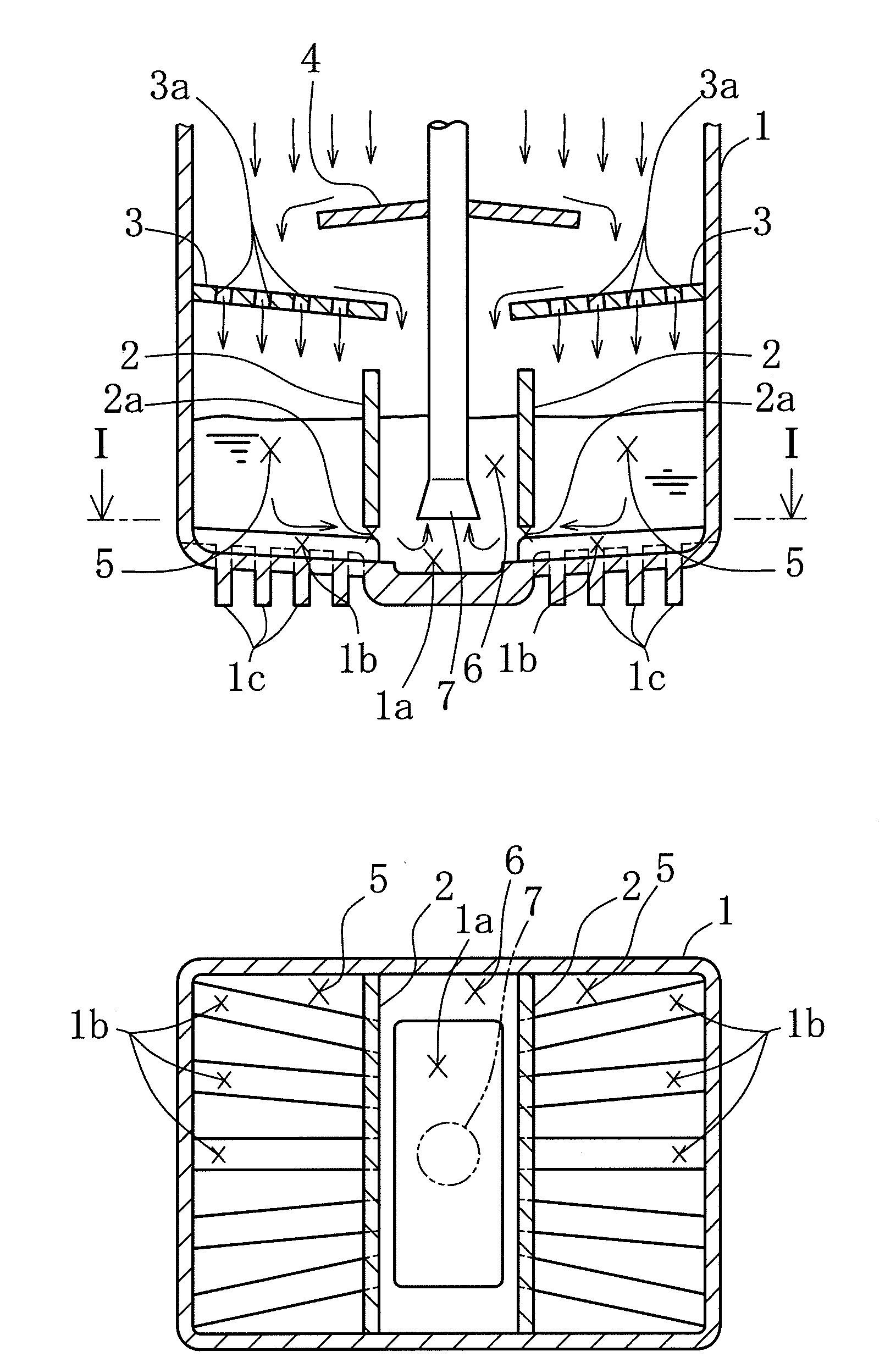 Oil pan structure