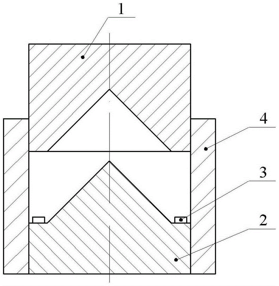 Elasticity test fixture for conical washers