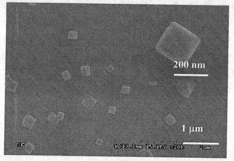 Preparation method of 1, 3-diphenyl-2-pyrazoline nano particle with laminar structure