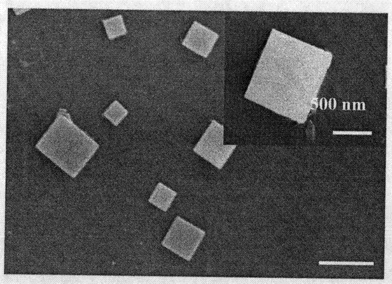 Preparation method of 1, 3-diphenyl-2-pyrazoline nano particle with laminar structure