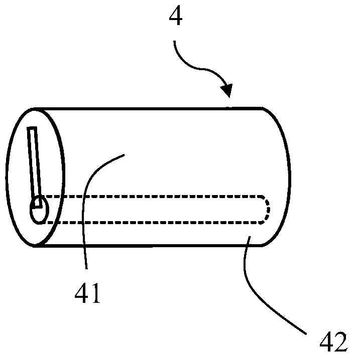 Evaluation device for protection performance of textile
