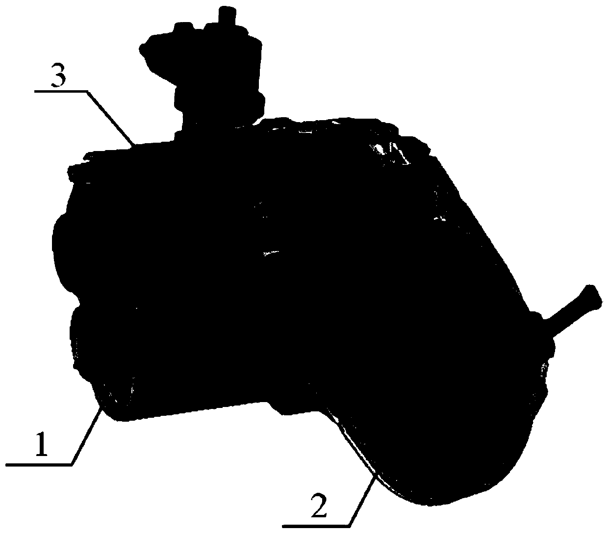 Method for determining lubricating oil filling amount of transmission