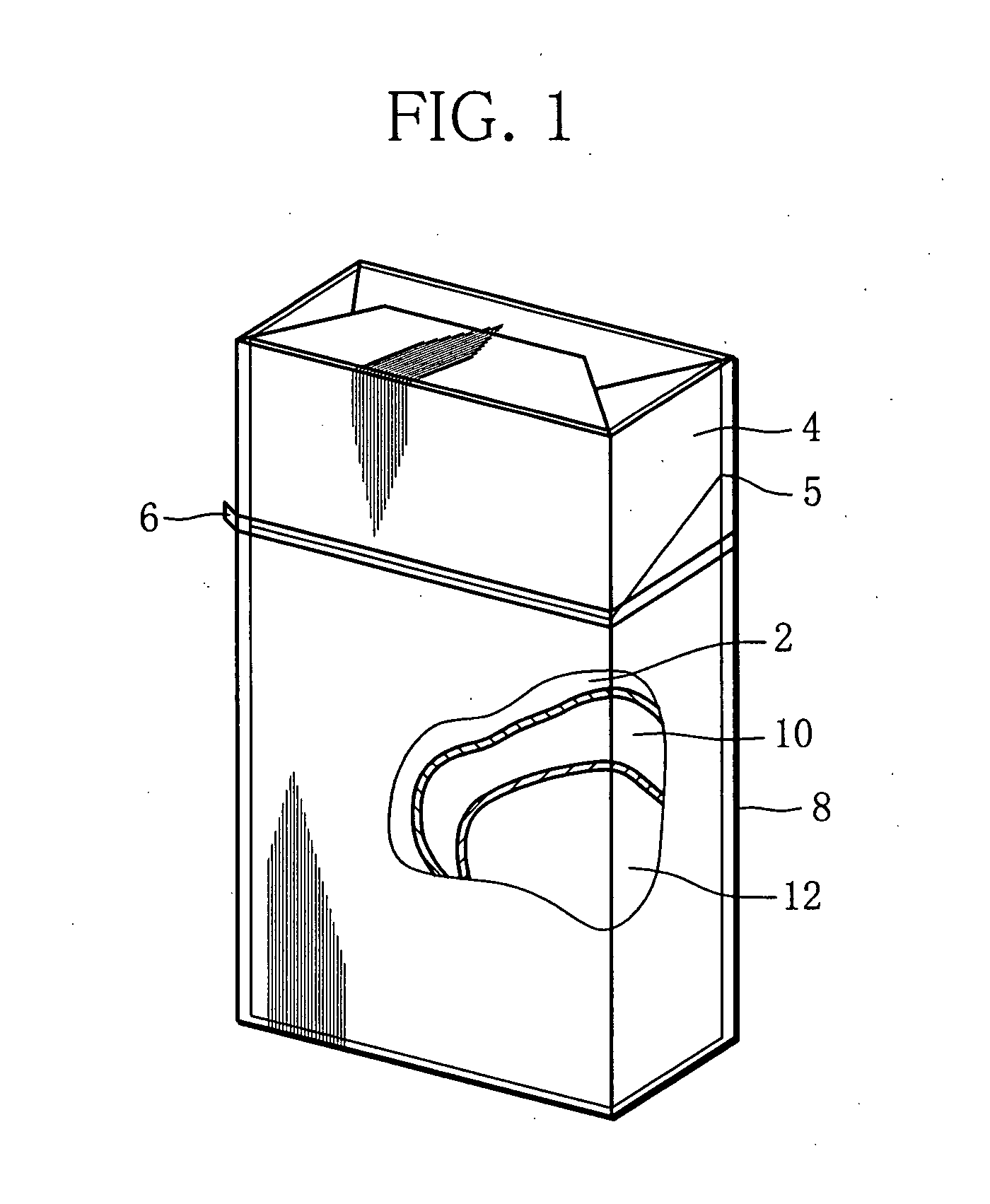Cigarette package and method of fabricating the same