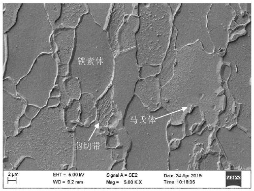 Micro-carbon high-strength deep-punching steel with niobium and chromium, and preparation method thereof