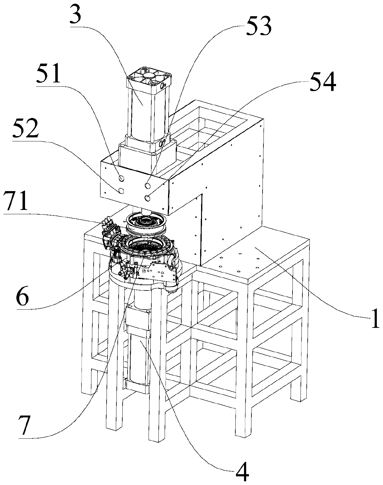 Motor stator and rotor assembling tool