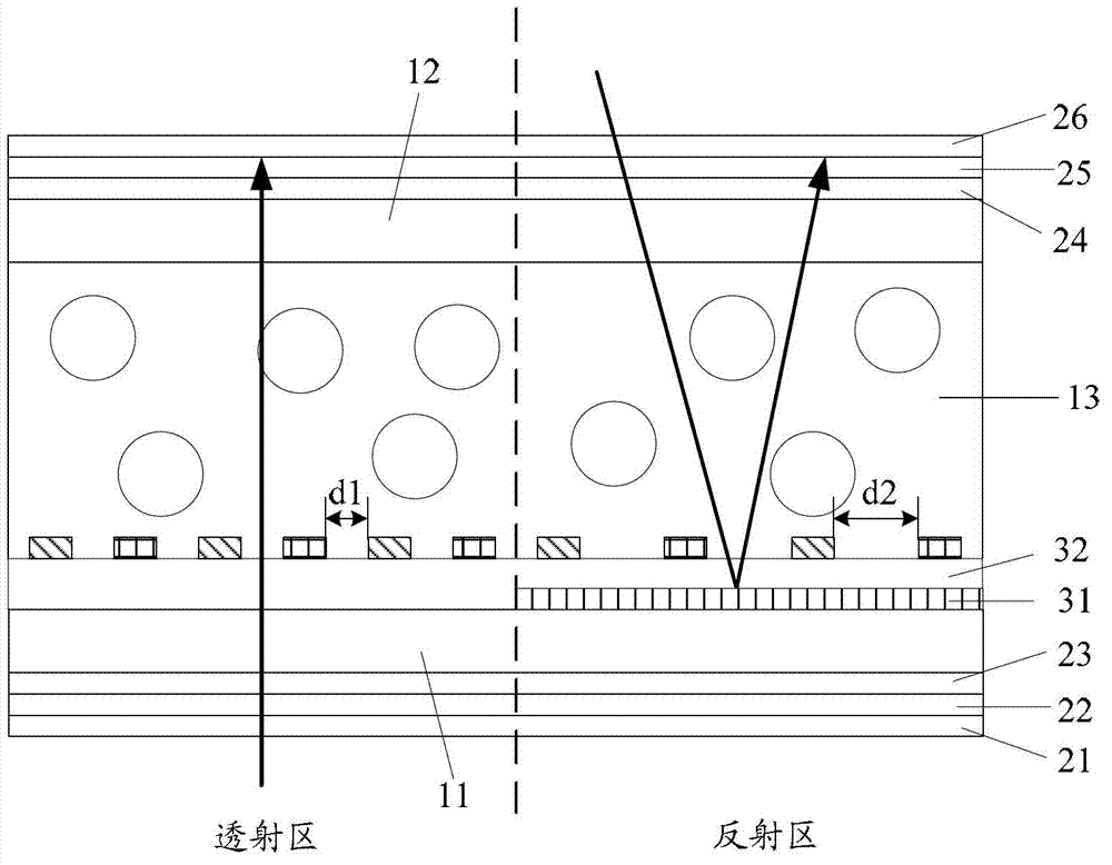 Blue-phase liquid crystal panel and display device
