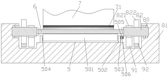 Simple-to-operate shaft part polishing device and using method thereof