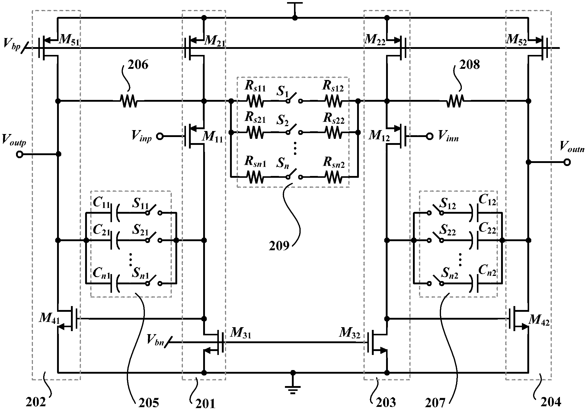 Programmable gain amplifier applicable to transmitting end of communication system
