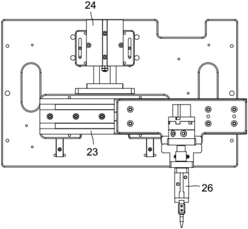 Automatic film tearing mechanism