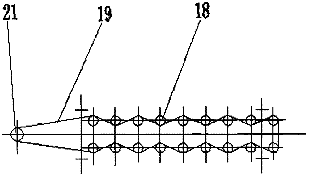 A crochet fancy twisting machine