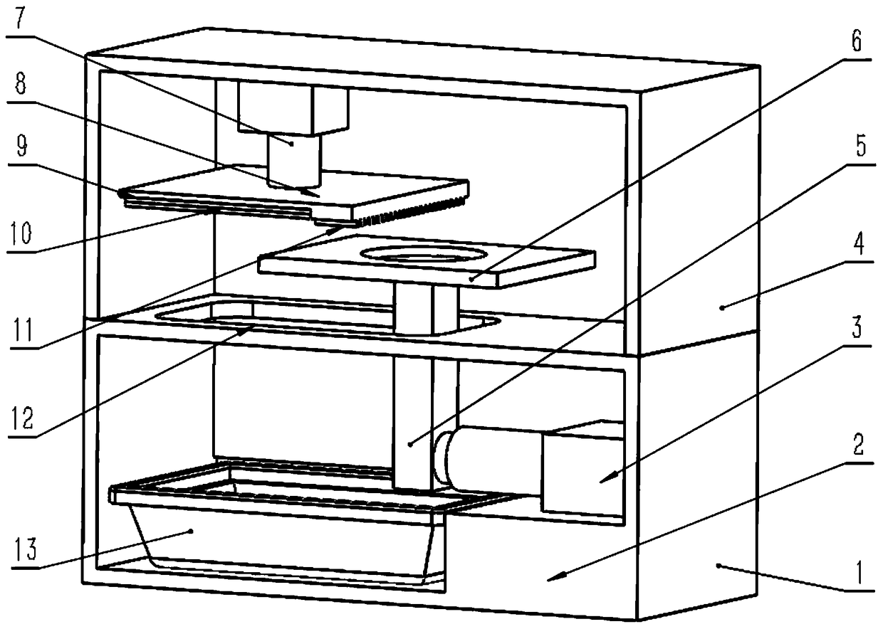 Hair combing machine and hair combing method