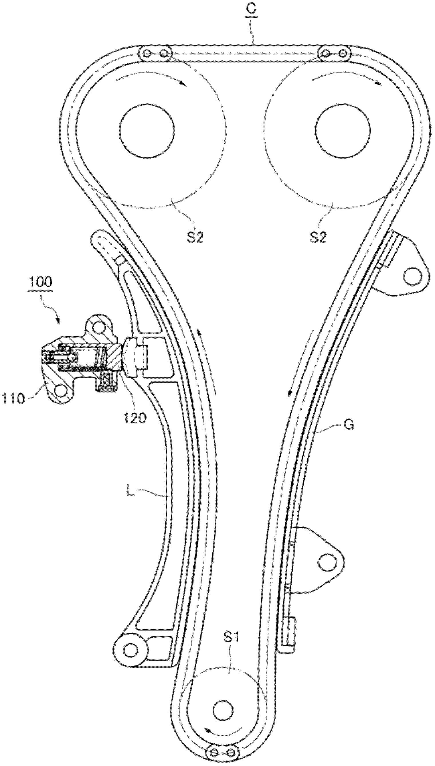 Ratchet-type tensioner