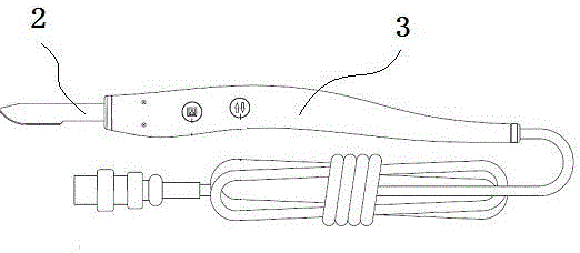 A thermal coagulation scalpel device