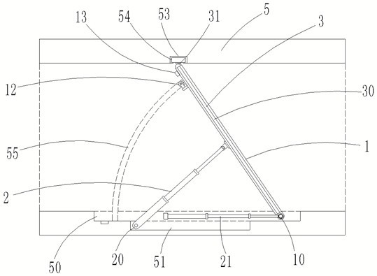 Pressure unbalance emergency processing system for aircraft test and processing method thereof