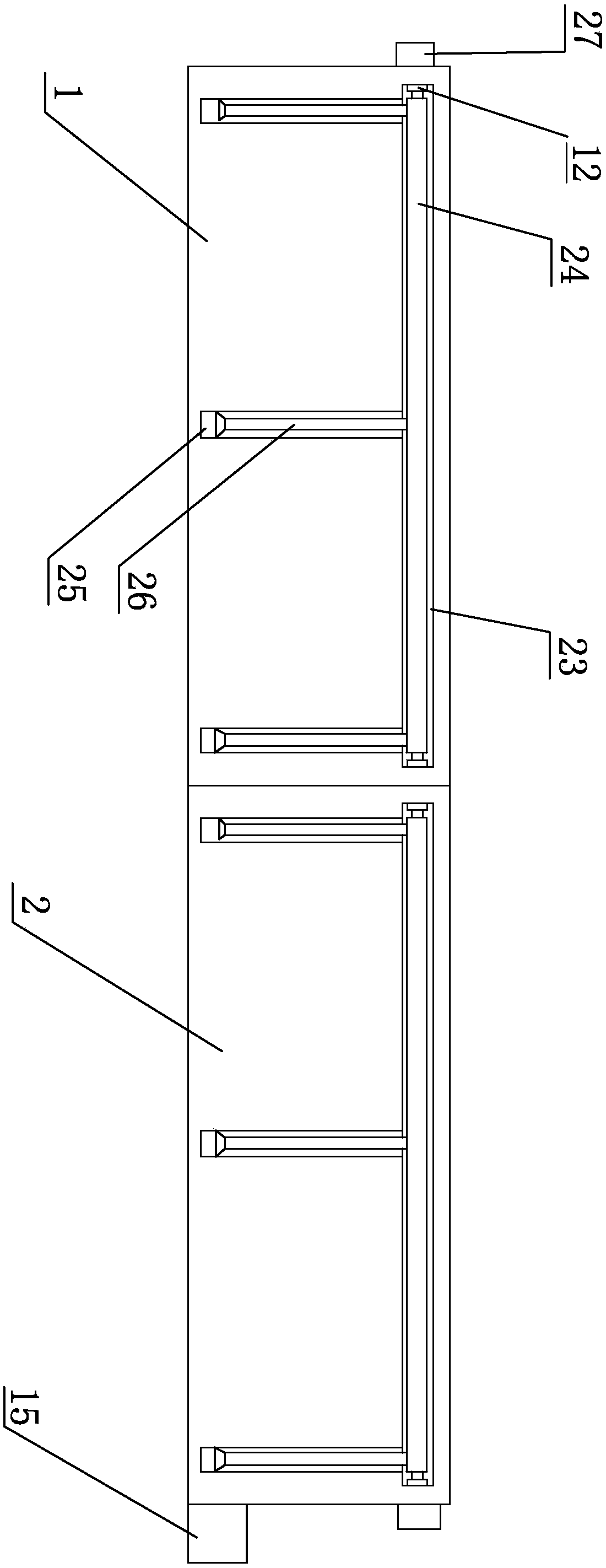 Computer keyboard with long service life