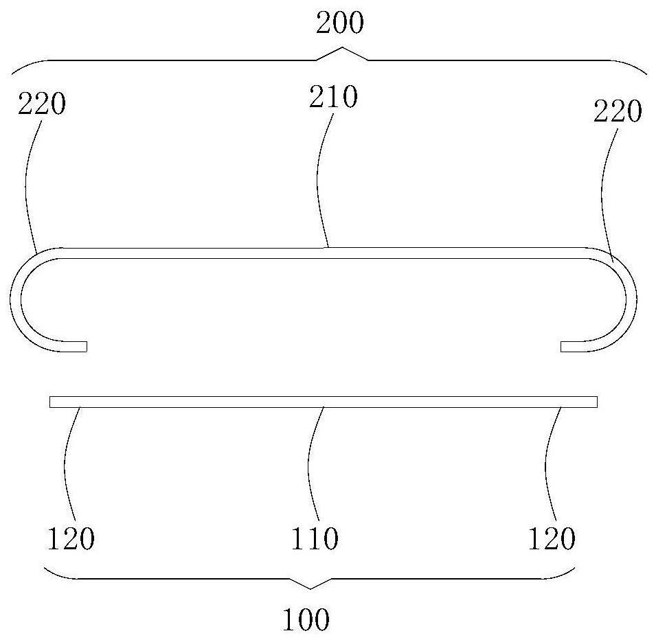 Laminating method of special-shaped curved cover plate and flexible screen