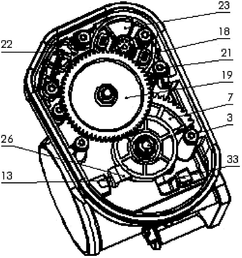 Electronic throttle valve body of diesel engine