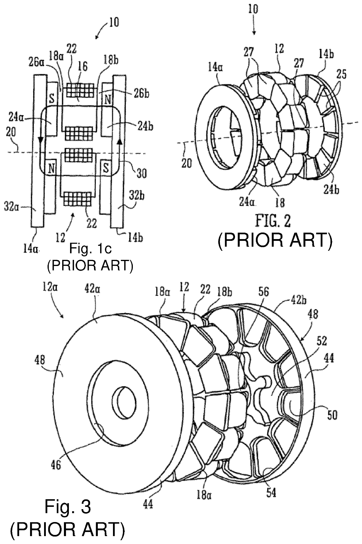 Stator for axial flux machine