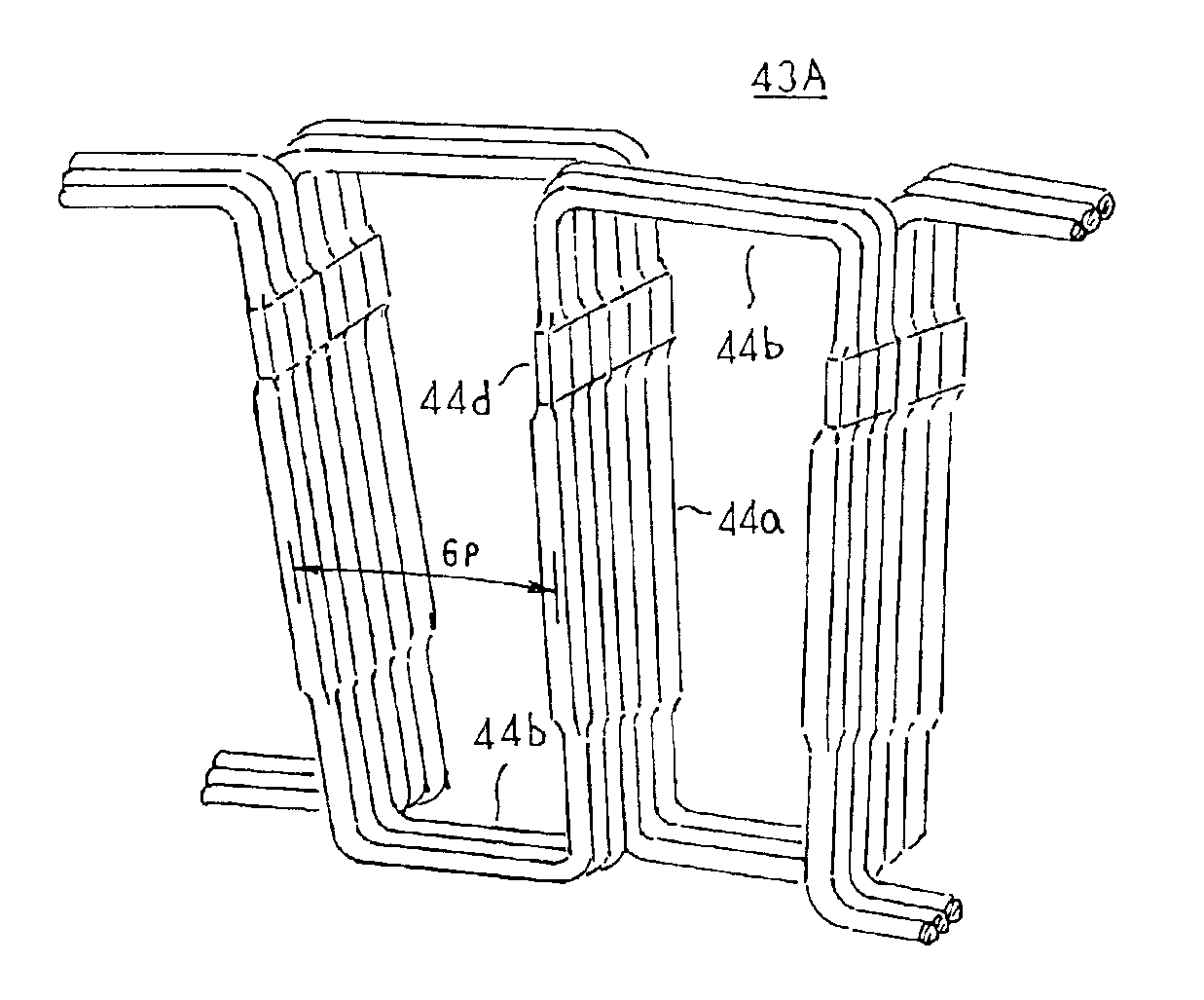 Stator for an alternator and method for the manufacture thereof