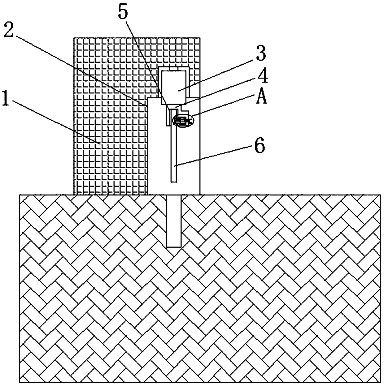 Edge cutting device of enterprise contract anti-counterfeiting line