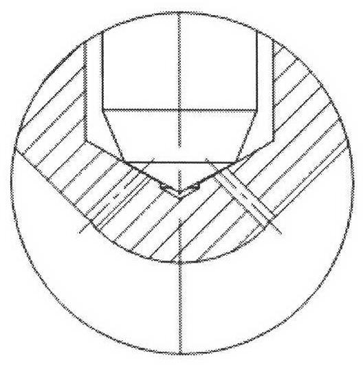 Injector nozzle matching parts for diesel engine