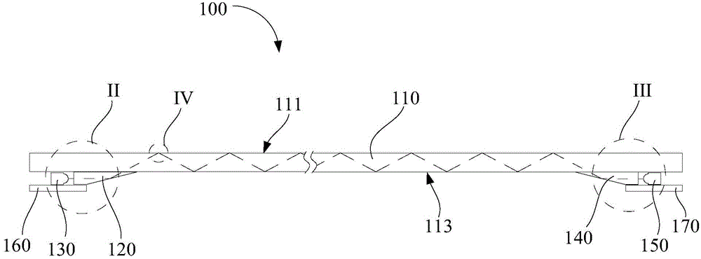 Touch screen realized based on total reflection wave technology and touch display device with same