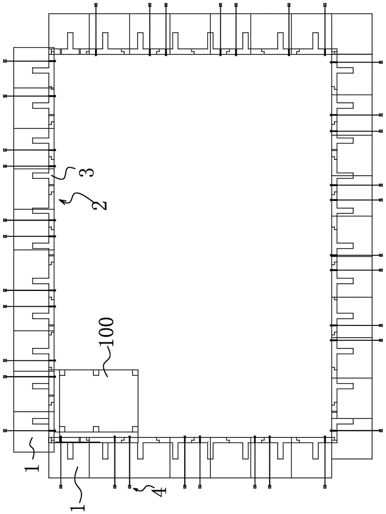 Composite retaining piles for building basements