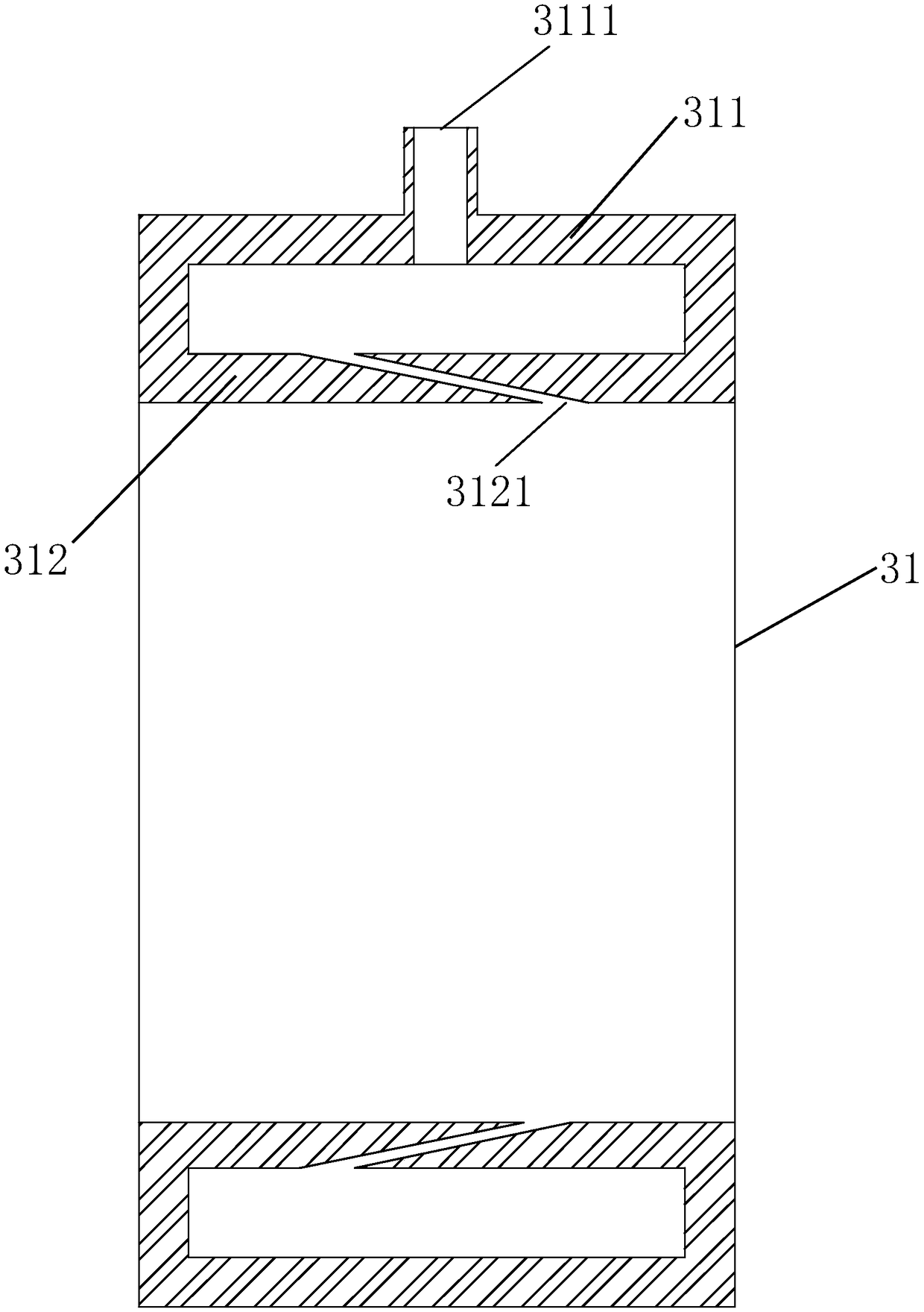 Large-particle-size material horizontal pipeline conveying device and assembly method and application method thereof