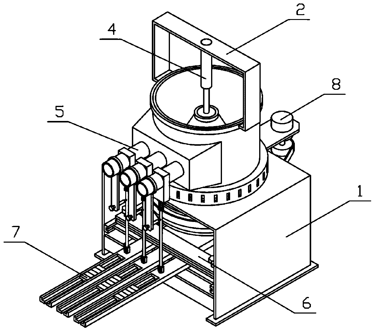 Chilli sauce processing system and chilli sauce processing method
