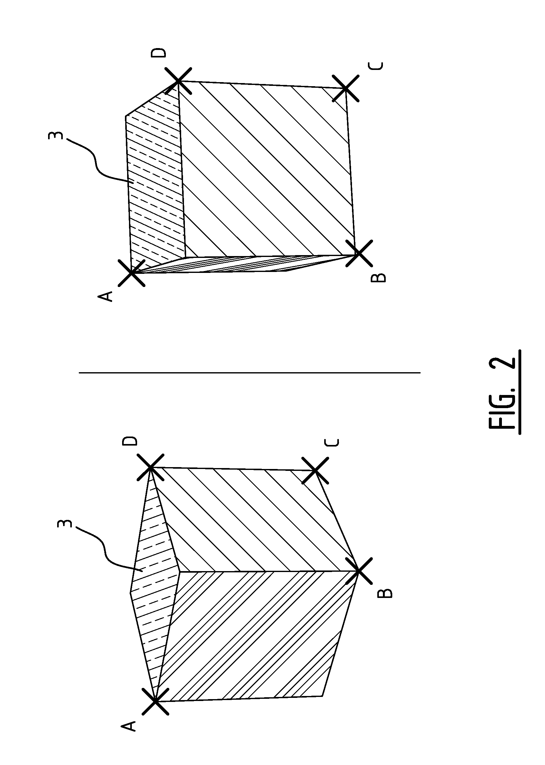 Method for determining the relative position of a first and a second imaging device and devices therefore