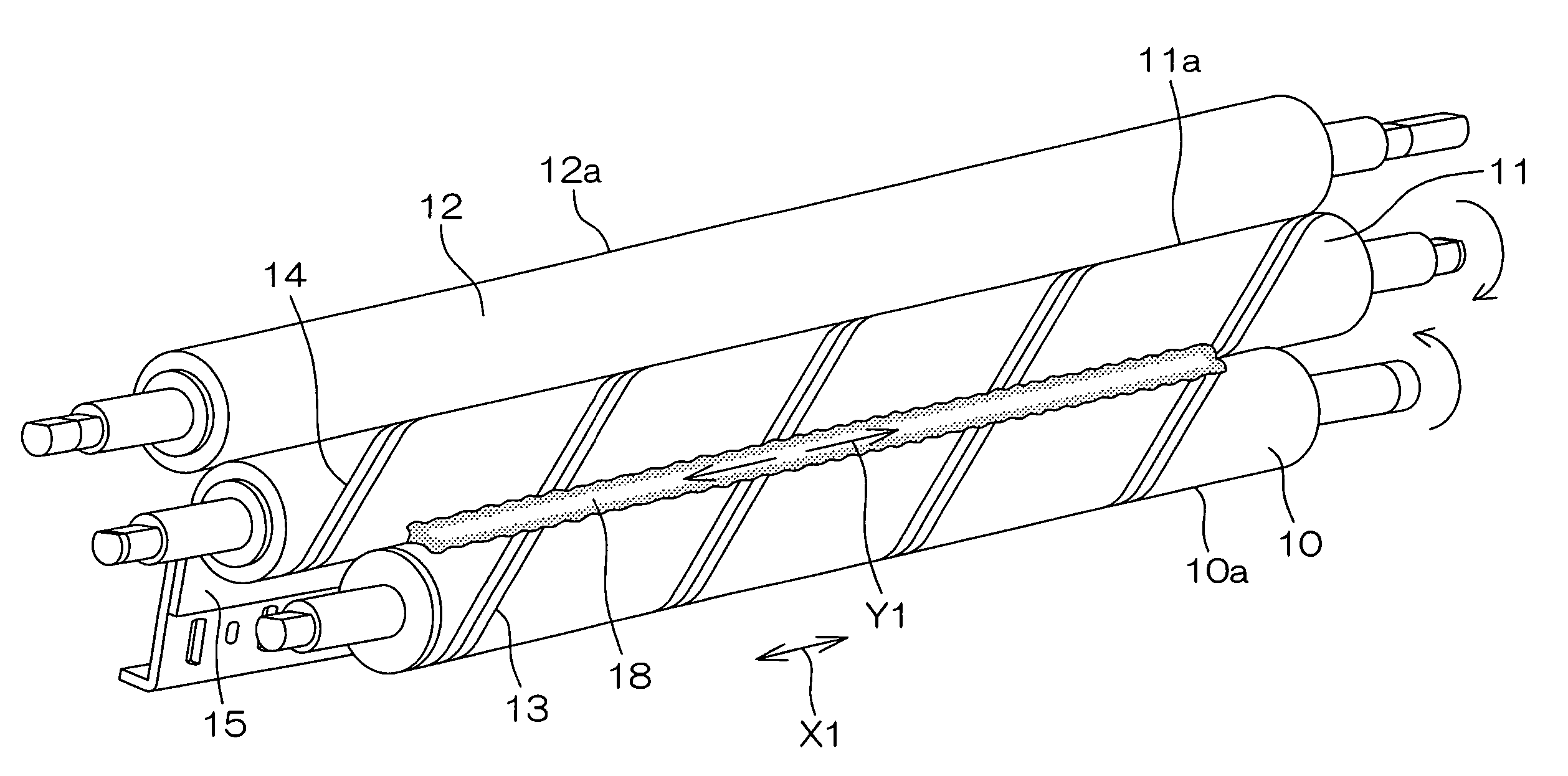 Liquid developing unit and image forming apparatus including the same