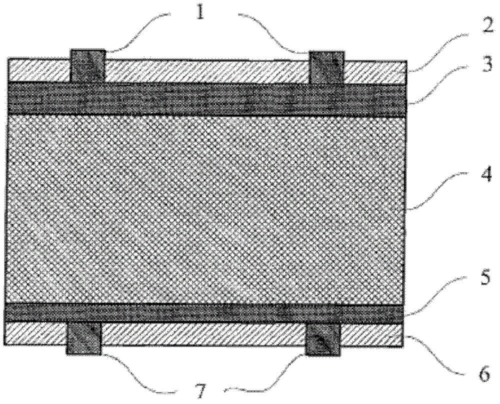 Film solar battery based on crystalline silicon and manufacturing method thereof