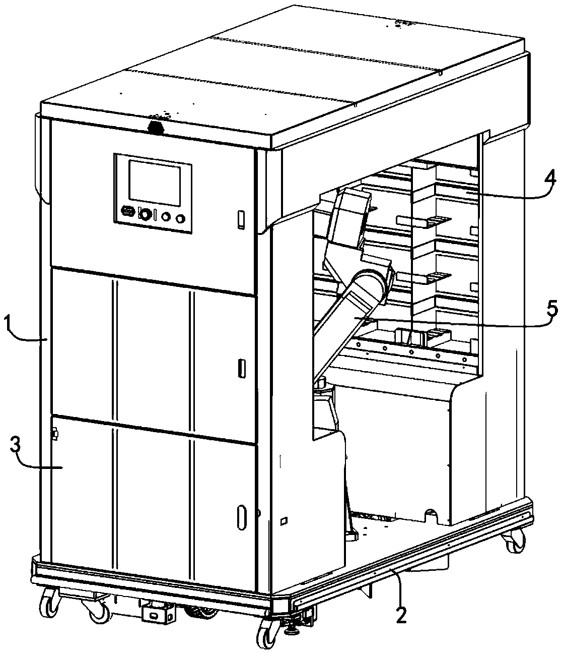 A grip-type cardboard transporter